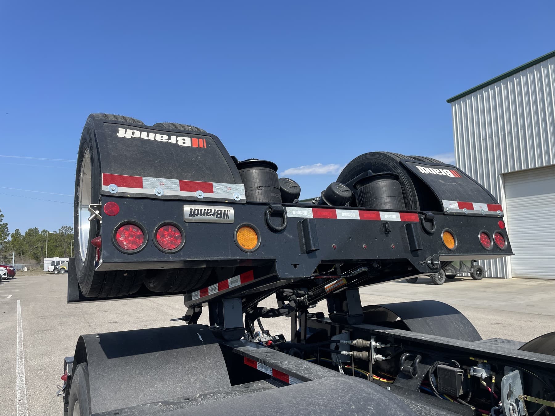 2027 Brandt 55 Ton Flip Axle Lowboy Trailer