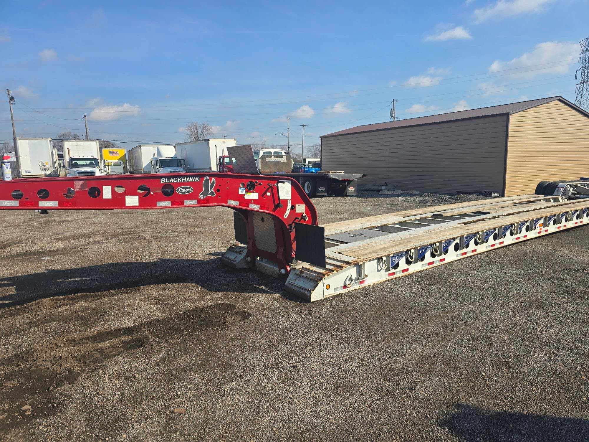 2023 Etnyre 61ft x 102in 55 Ton Hydraulic RGN 3+1 Lowboy