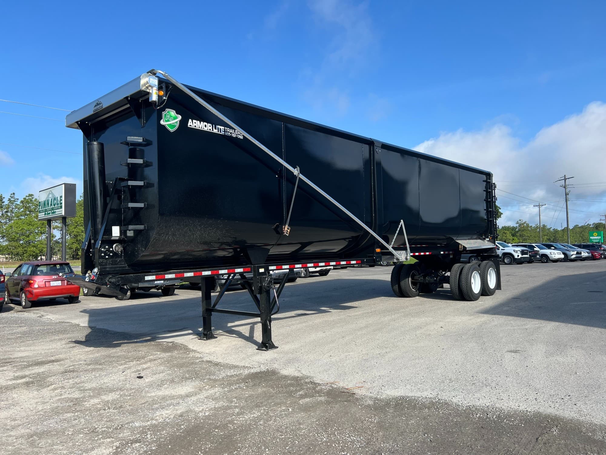 2026 Armor Lite 40ft Steel Frameless Dump Trailer