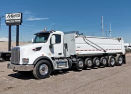 2022 Peterbilt 567 Simple 18 Dump Truck